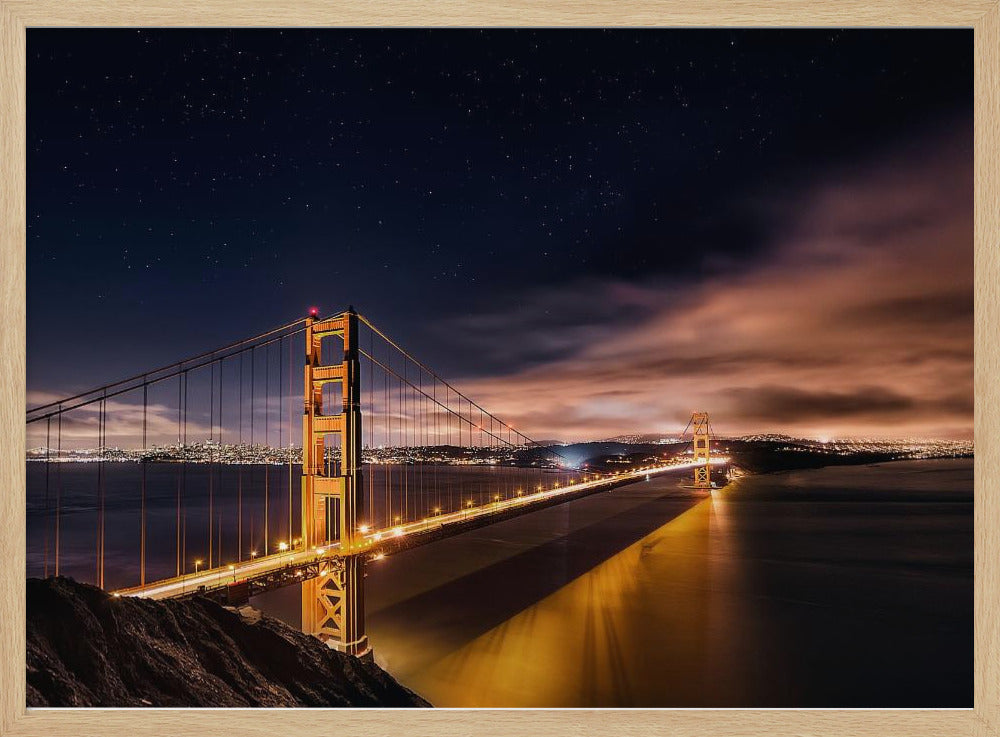 Golden Gate zu den Sternen | Poster