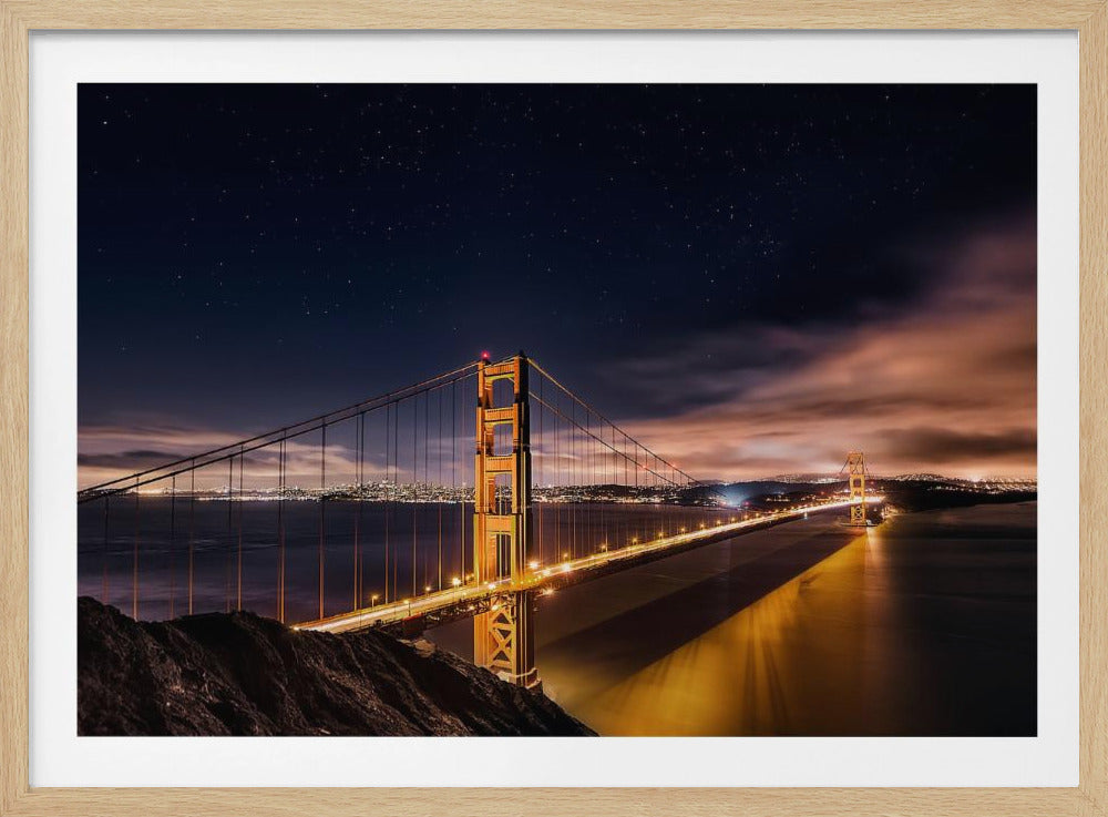 Golden Gate zu den Sternen | Poster