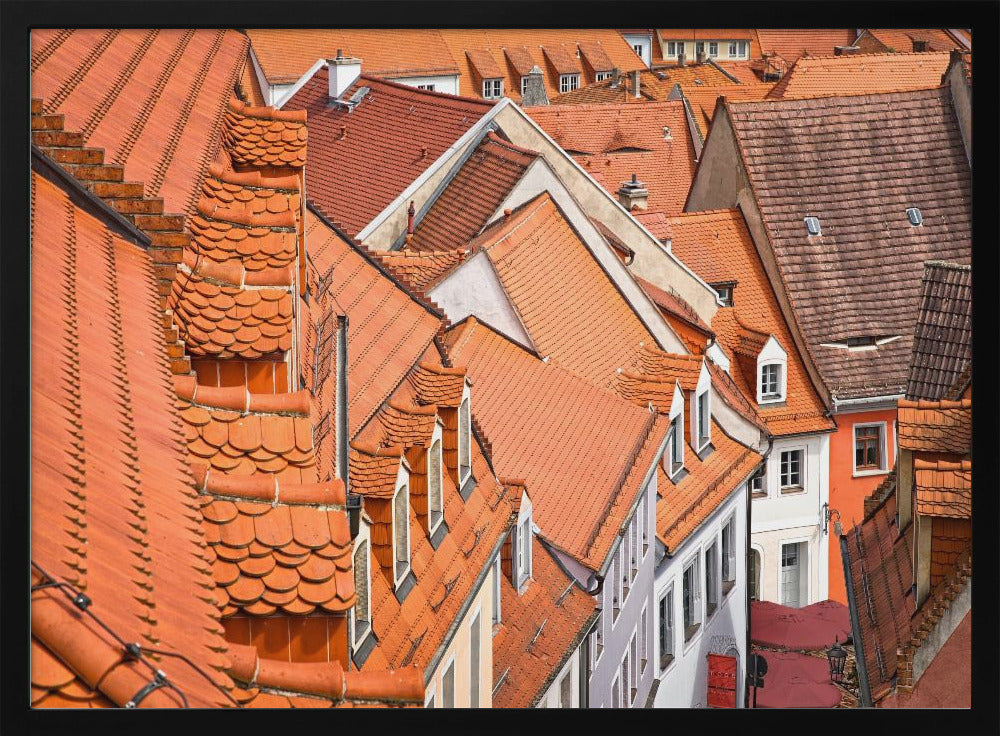 Die Farbe dieser Dächer... | Poster