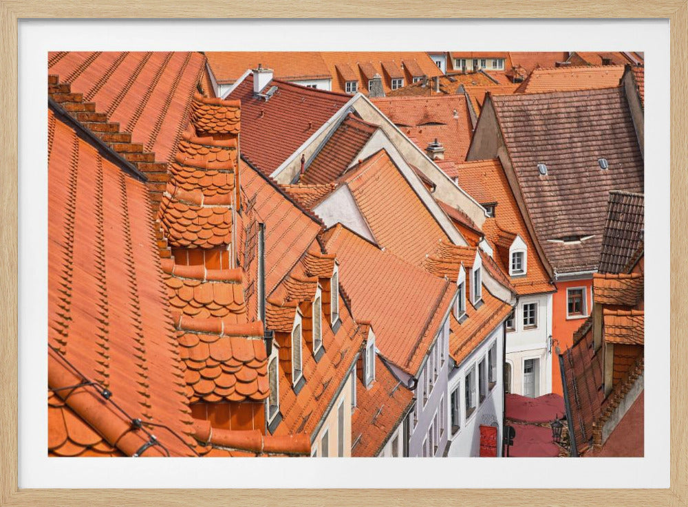 Die Farbe dieser Dächer... | Poster