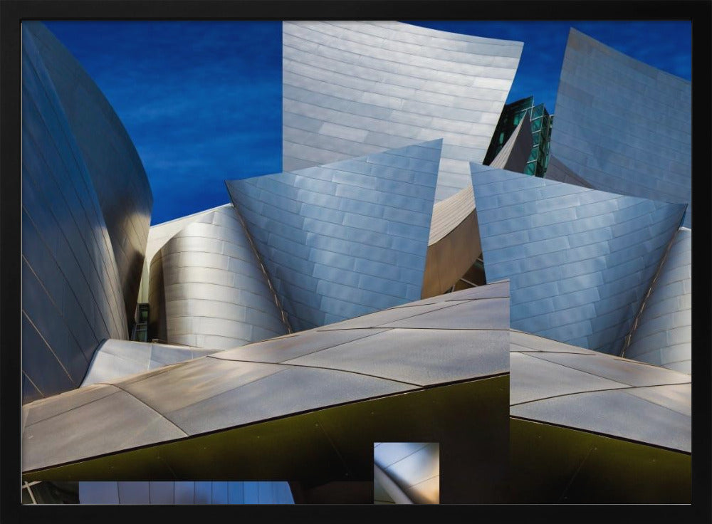 Disney Concert Hall-Montage (Farbversion) | Poster