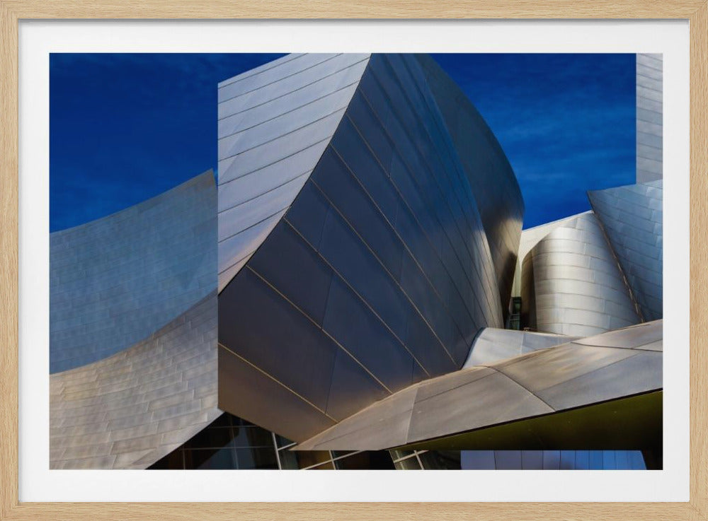 Disney Concert Hall-Montage (Farbversion) | Poster