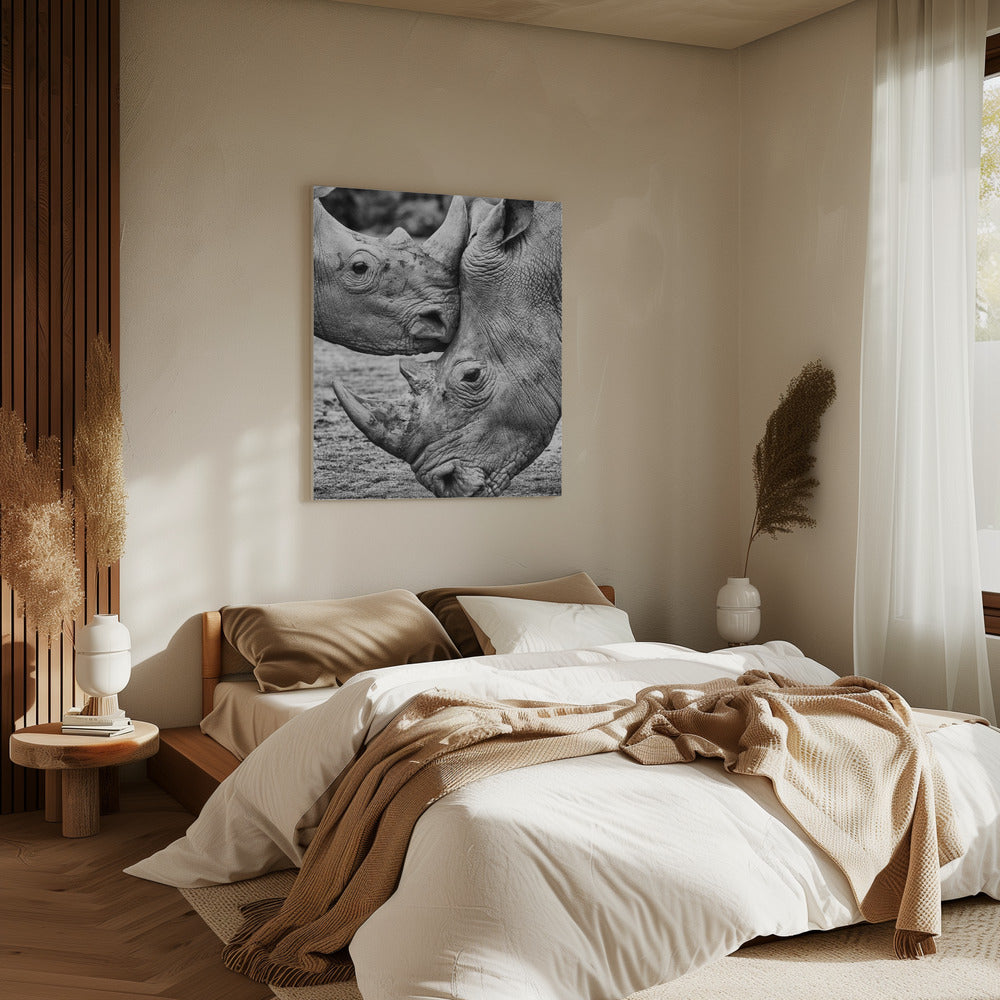 Von Angesicht zu Angesicht | Leinwand