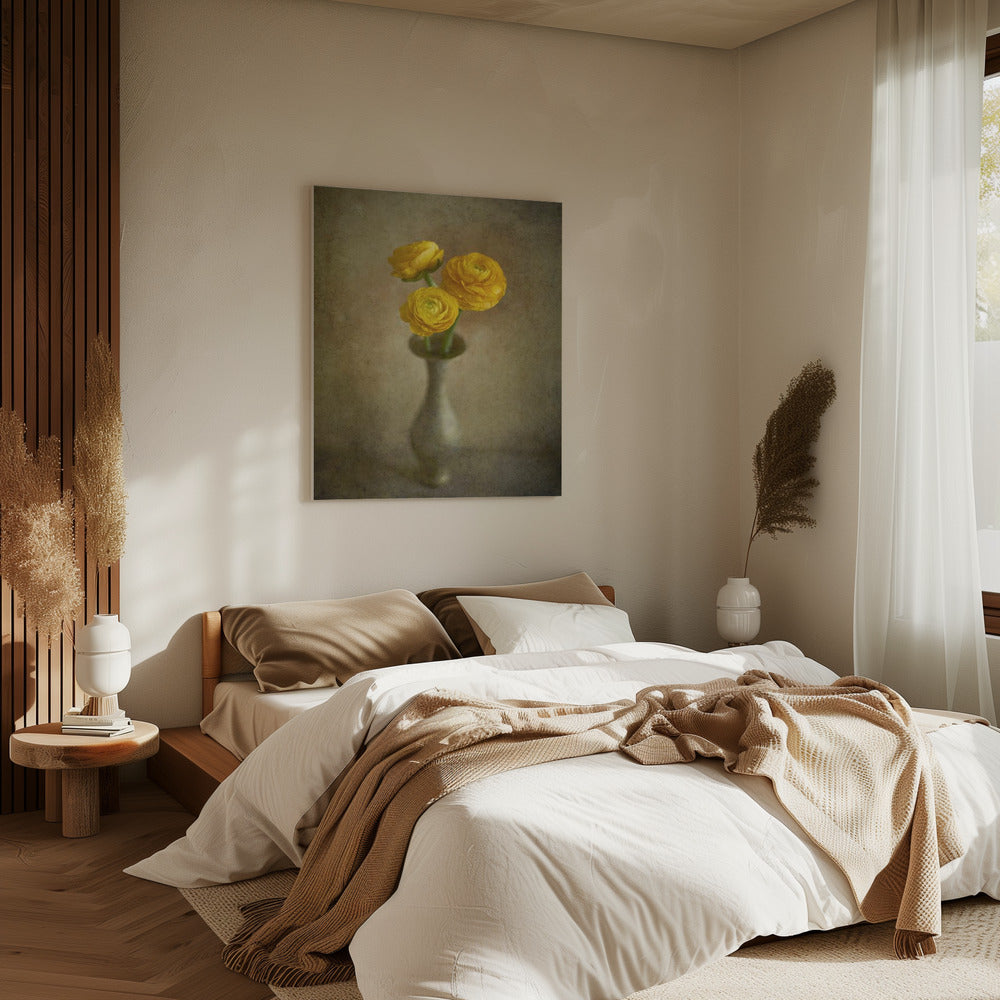 Gelbe Butterblumen | Leinwand