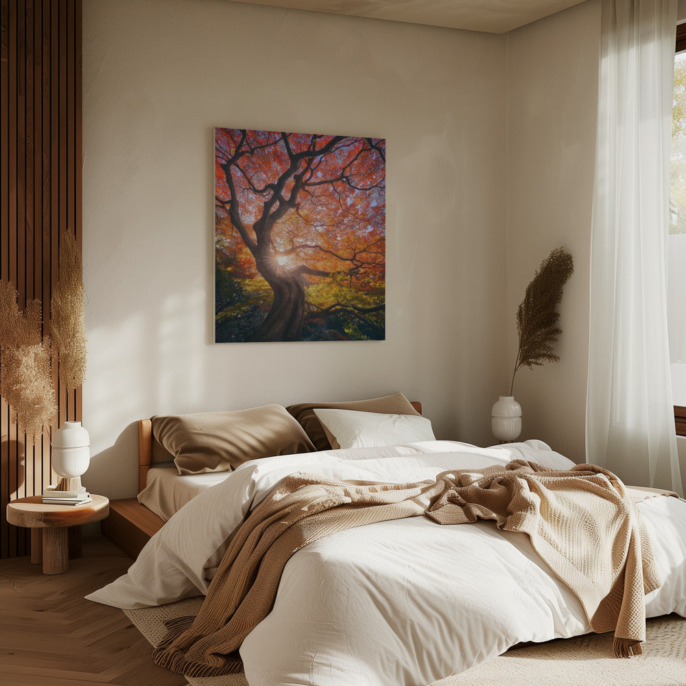 Der japanische Baum | Leinwand