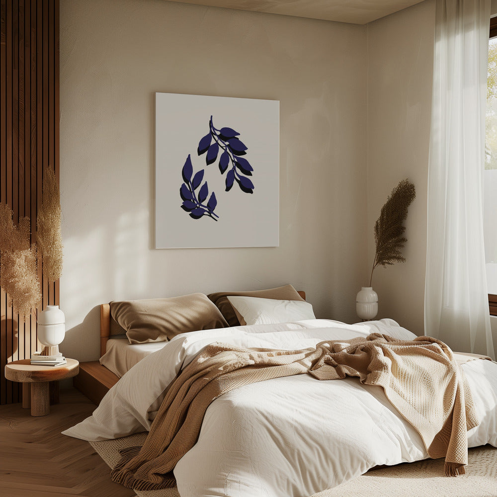 Blue Twigs | Canvas