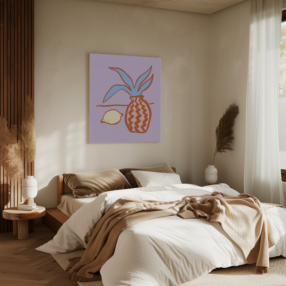 Lilac Lemon | Canvas