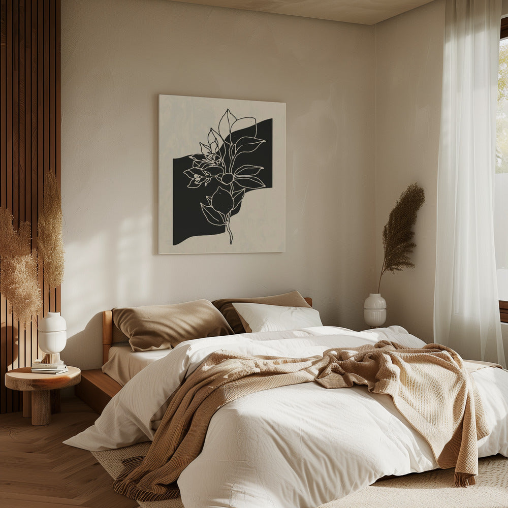 Abstrakte Blume 4 | Leinwand