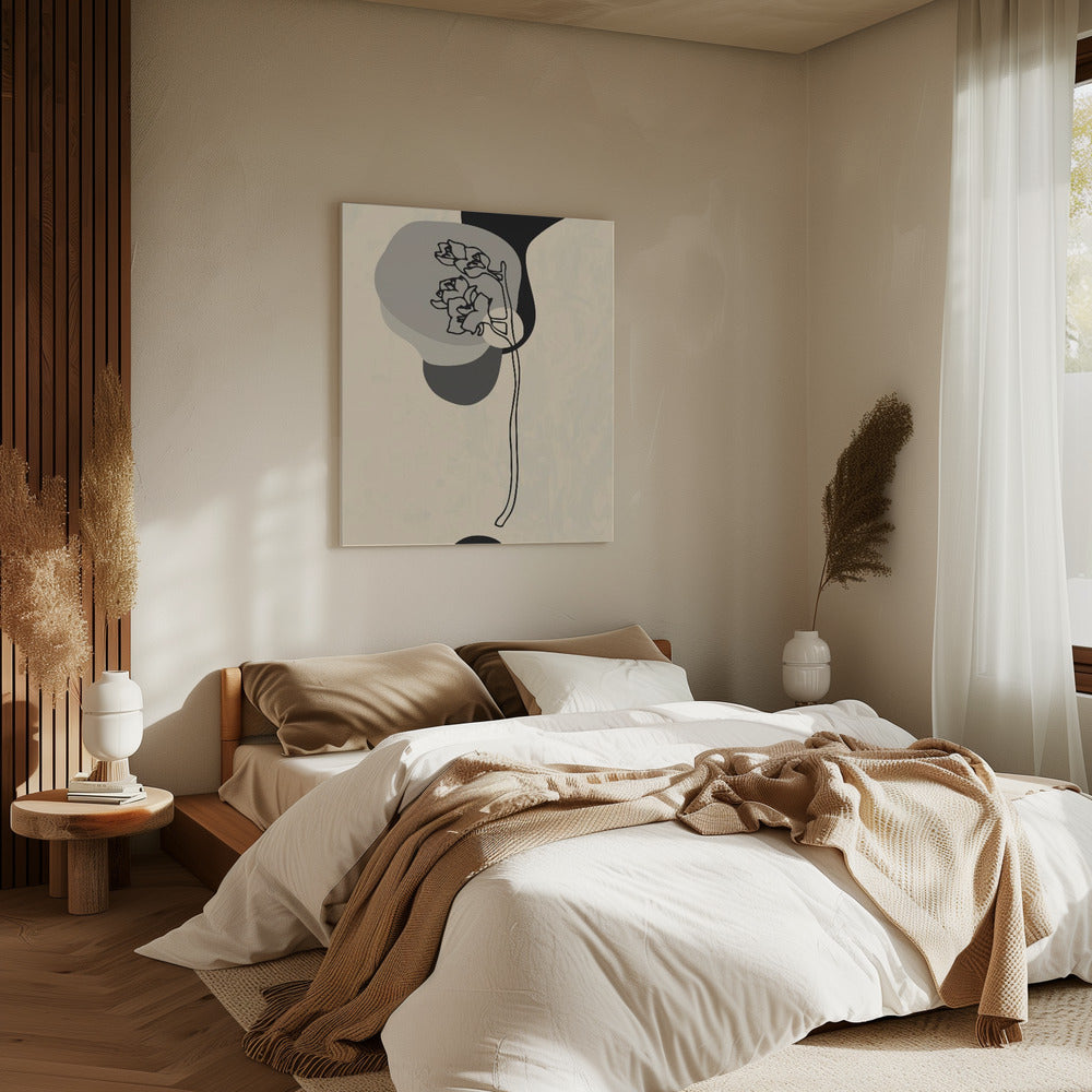 Abstrakte Blume 3 | Leinwand