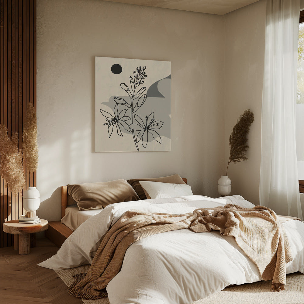 Abstrakte Blume 1 | Leinwand