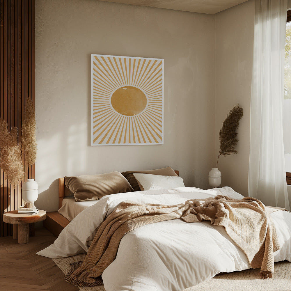 Strahlender Morgengrauen-Ausbruch | Leinwand