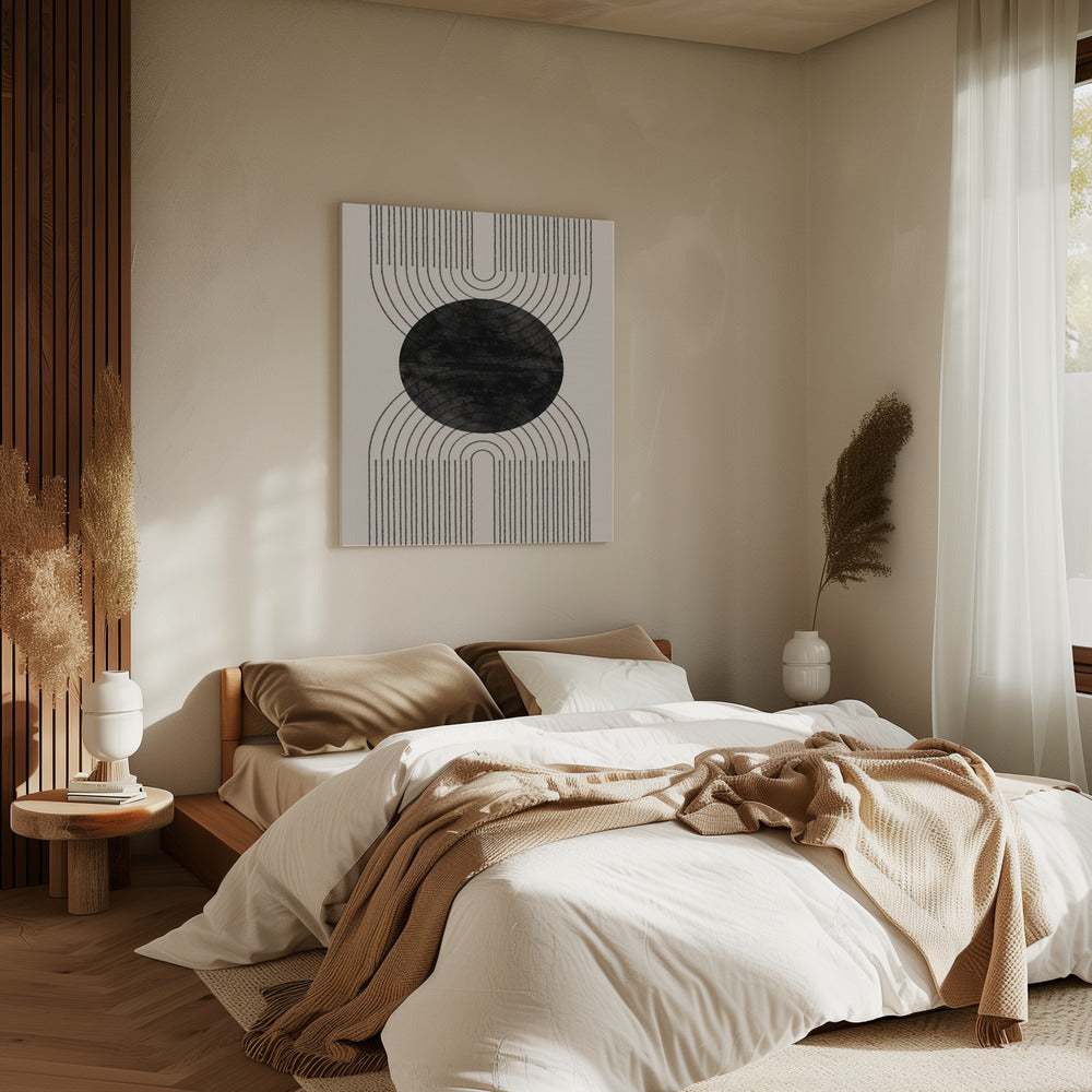 Orbitale Echos | Leinwand