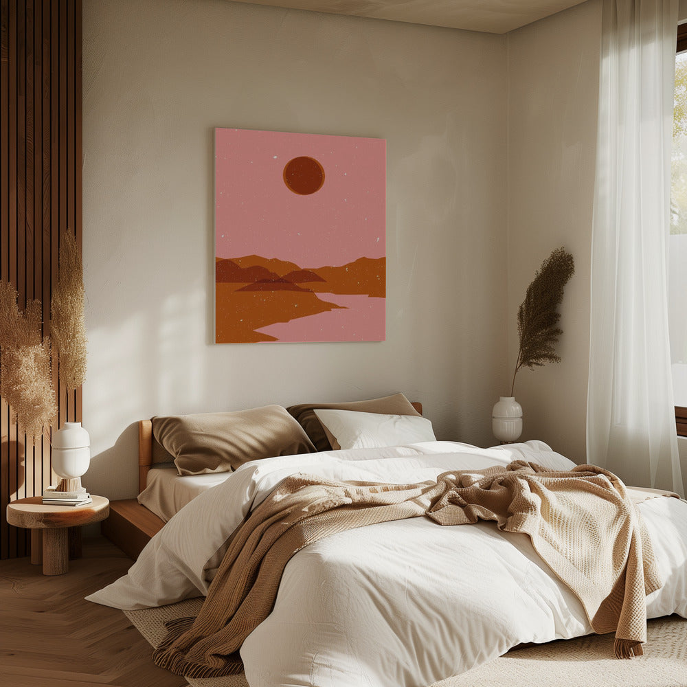 Mondlandschaft | Leinwand