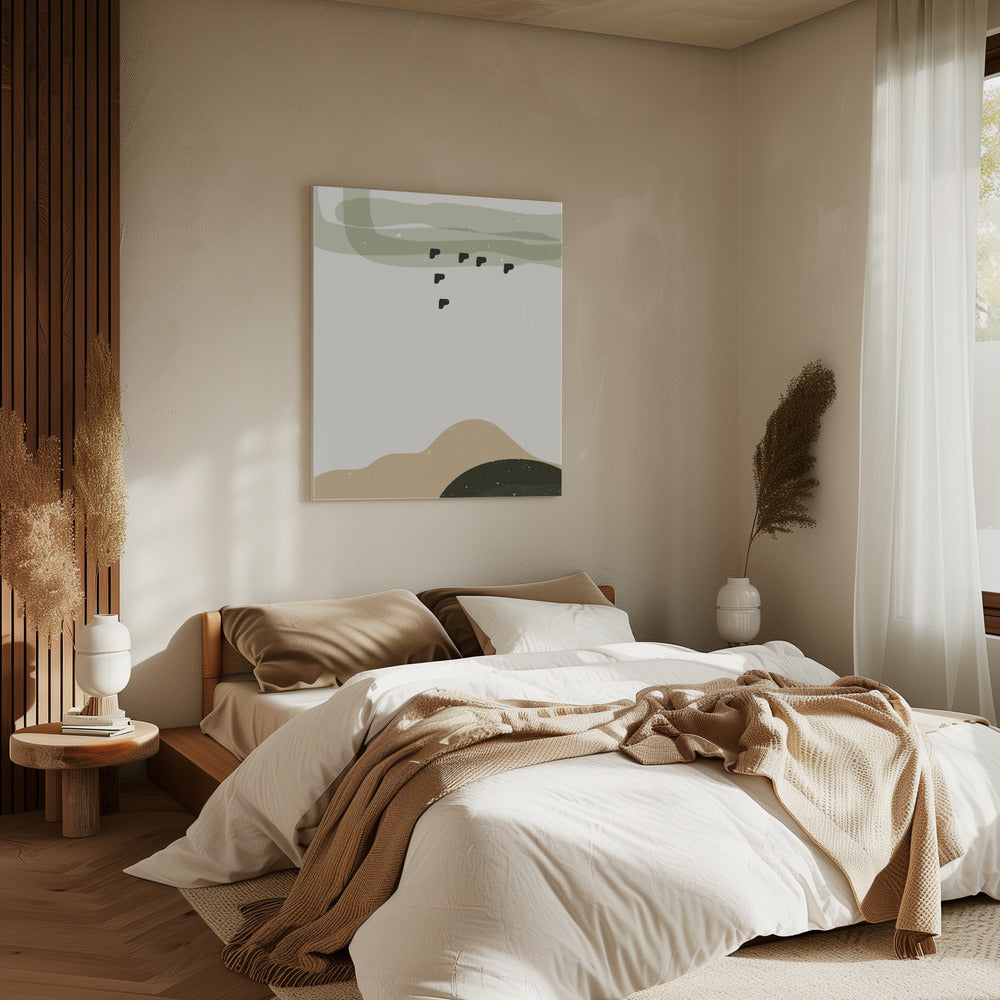 Abstrakte Komposition 9 | Leinwand