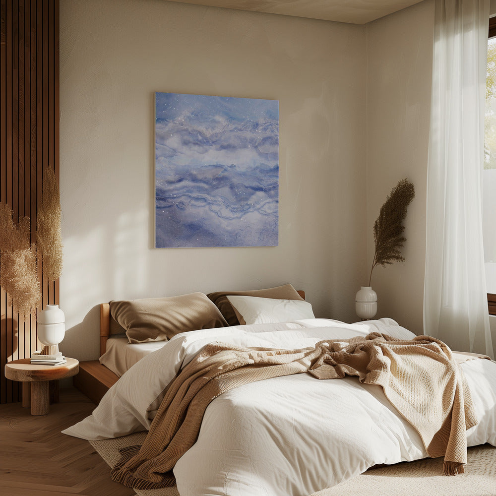 Himmlische Ströme | Leinwand