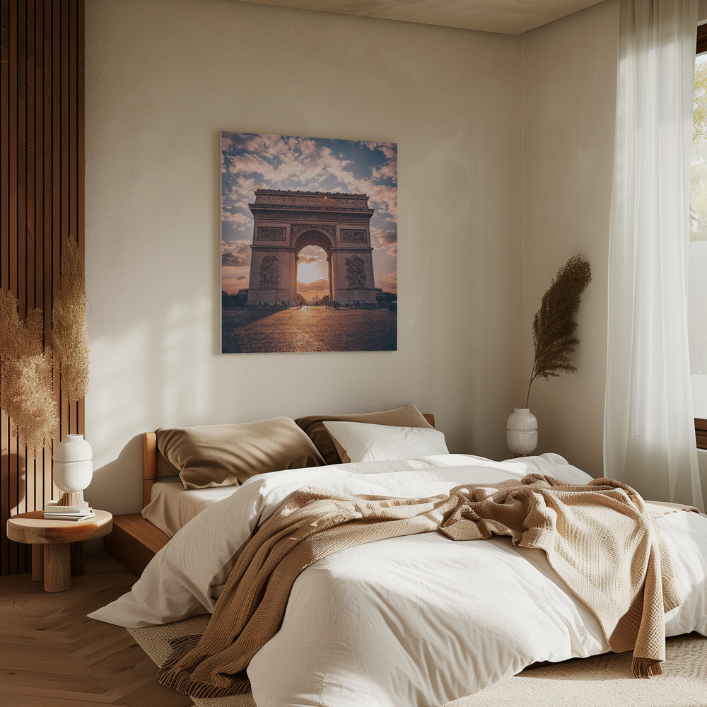 Golden Arc of Paris | Canvas