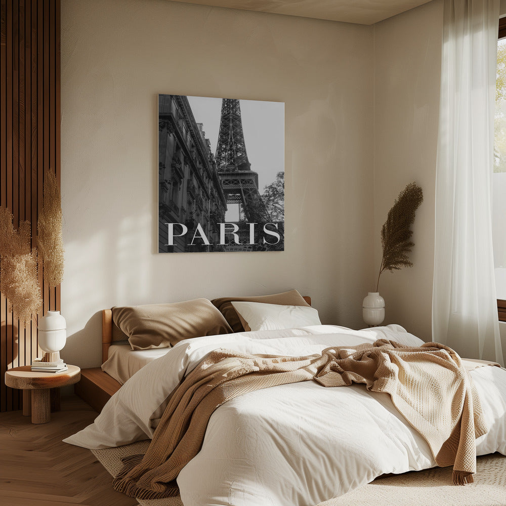 Paris Text 1 | Leinwand