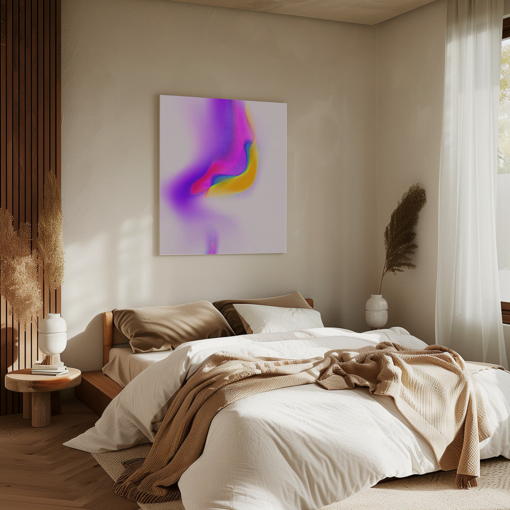 Neonwirbel | Leinwand