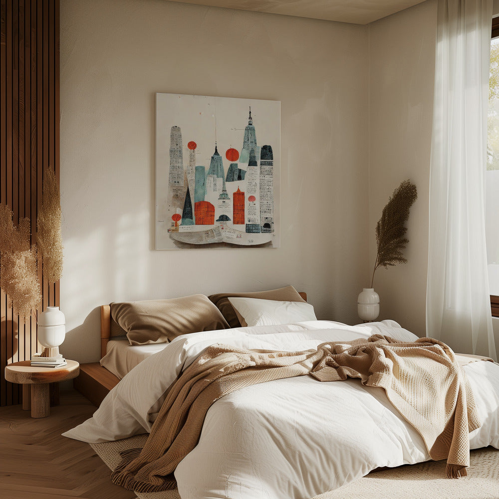 Cityscape Collage | Canvas