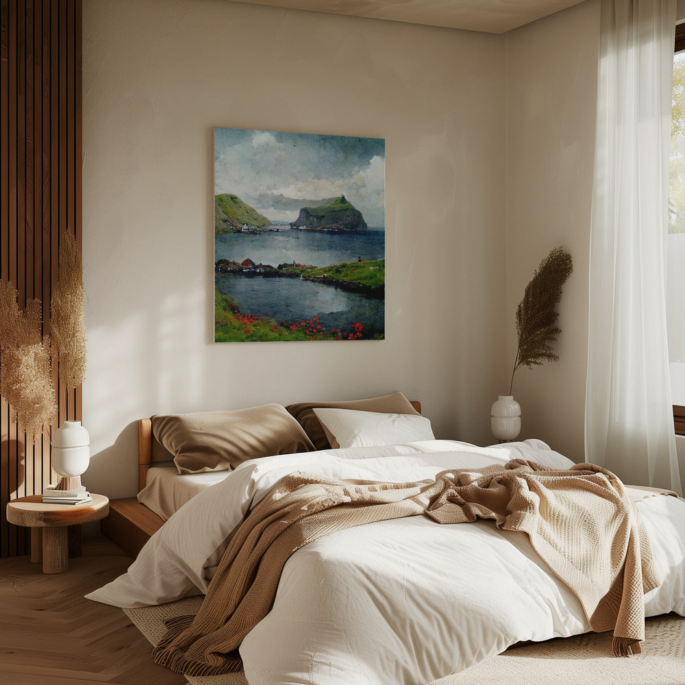 Küstenruhe | Leinwand