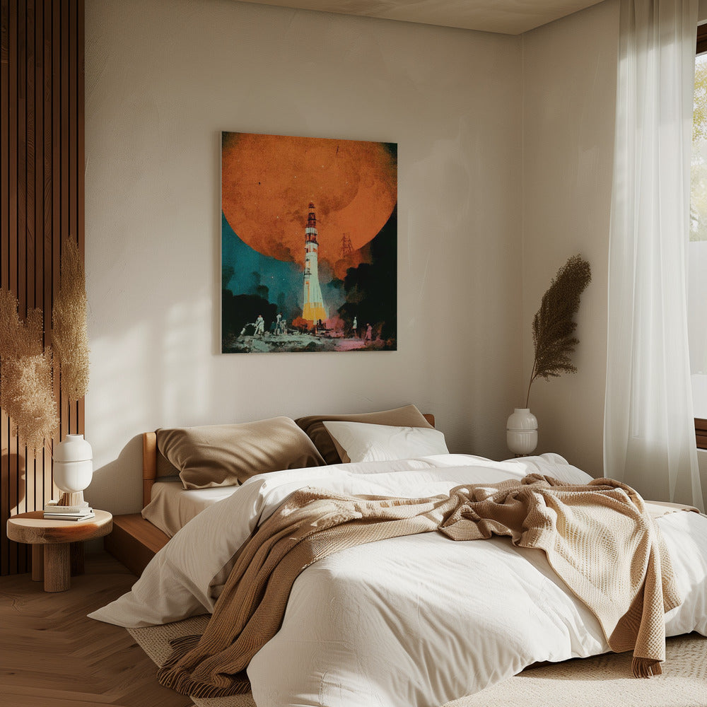 Mondstart | Leinwand