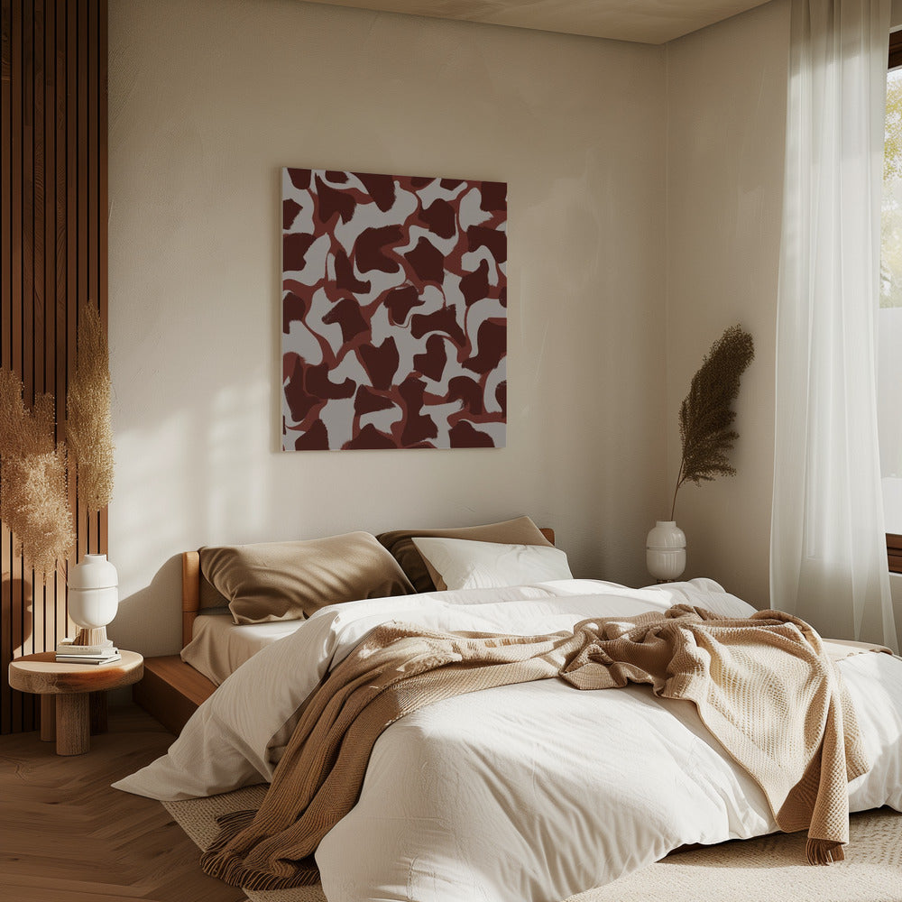 Crimson Whirlwind | Canvas