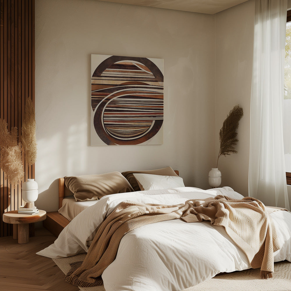 Earthly Striations | Canvas