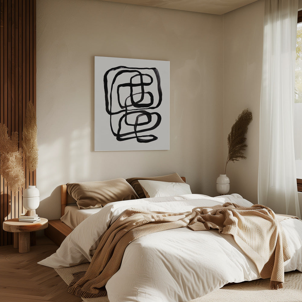 Abstrakte Linien I | Leinwand