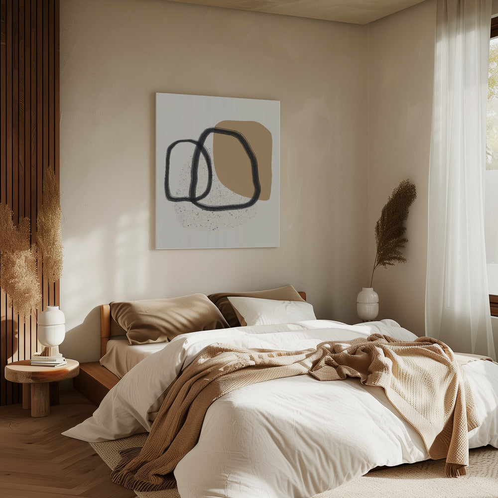 Organic Shapes And Earthy Tones | Canvas