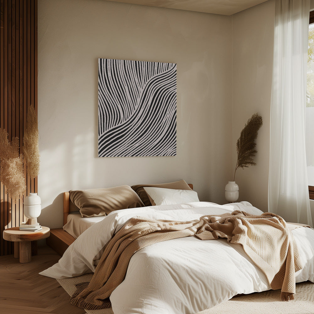 Flowing Stripes | Canvas