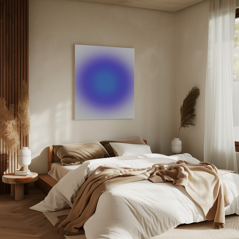 Violetter Aura-Ausbruch | Leinwand