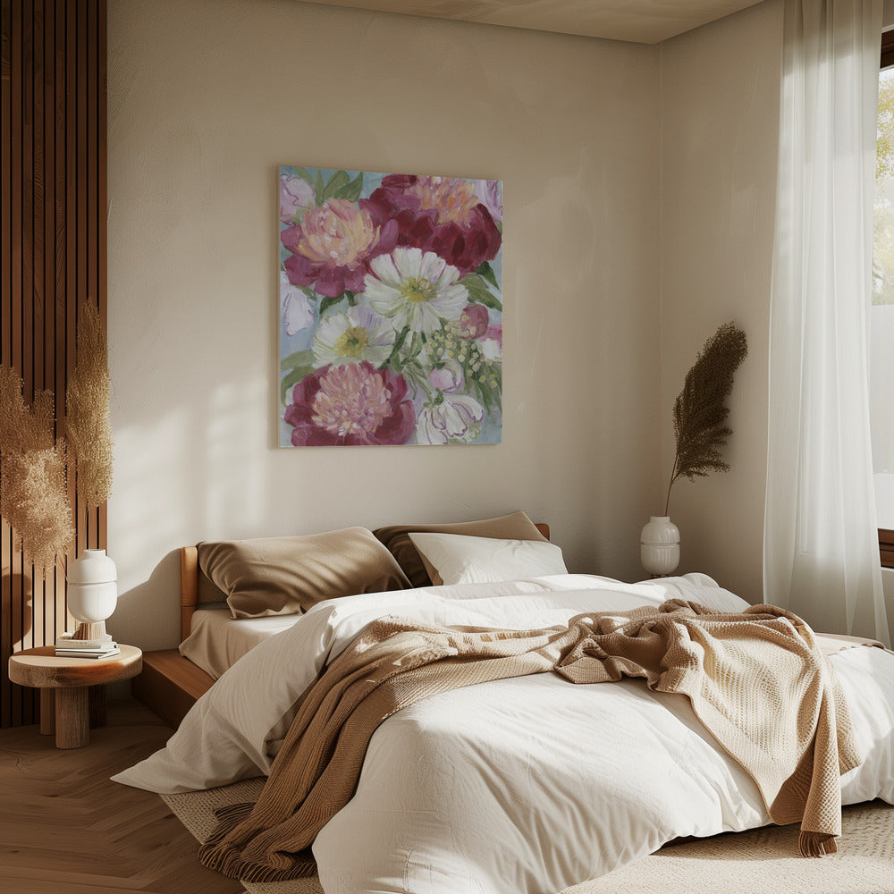 Eleanora malerische Blumen | Leinwand