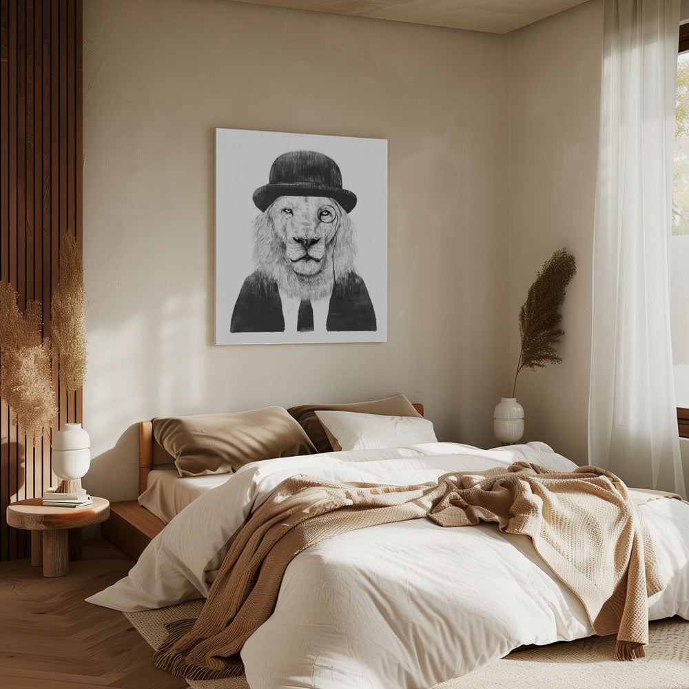 Herr Löwe | Leinwand