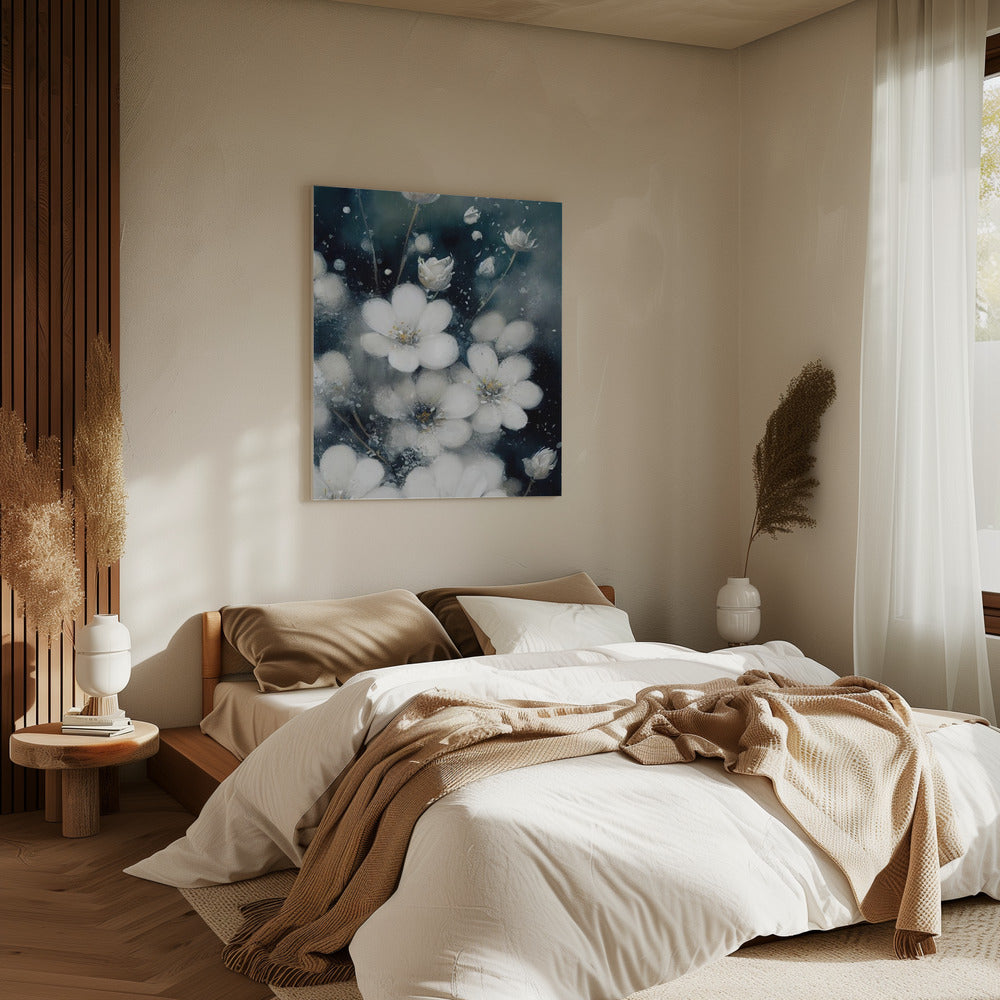 Flüsternde Blüten | Leinwand