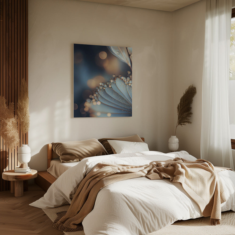 Dewy Petal Elegance | Canvas