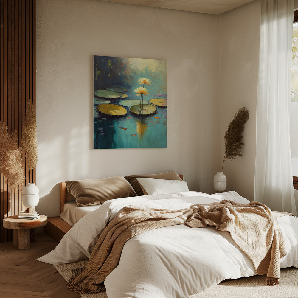 Lotus-Ruhe | Leinwand