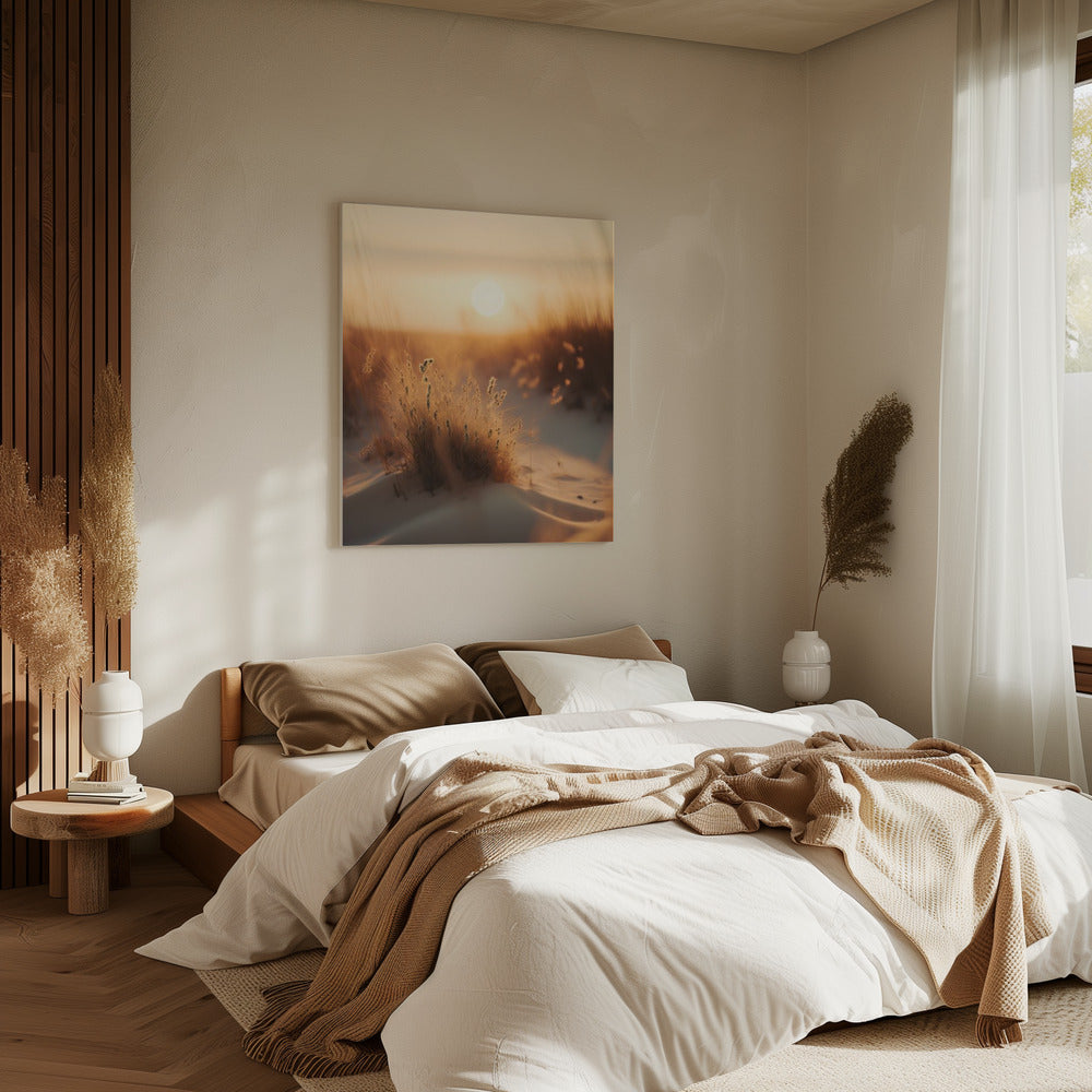 Goldenes Dünenflüstern | Leinwand