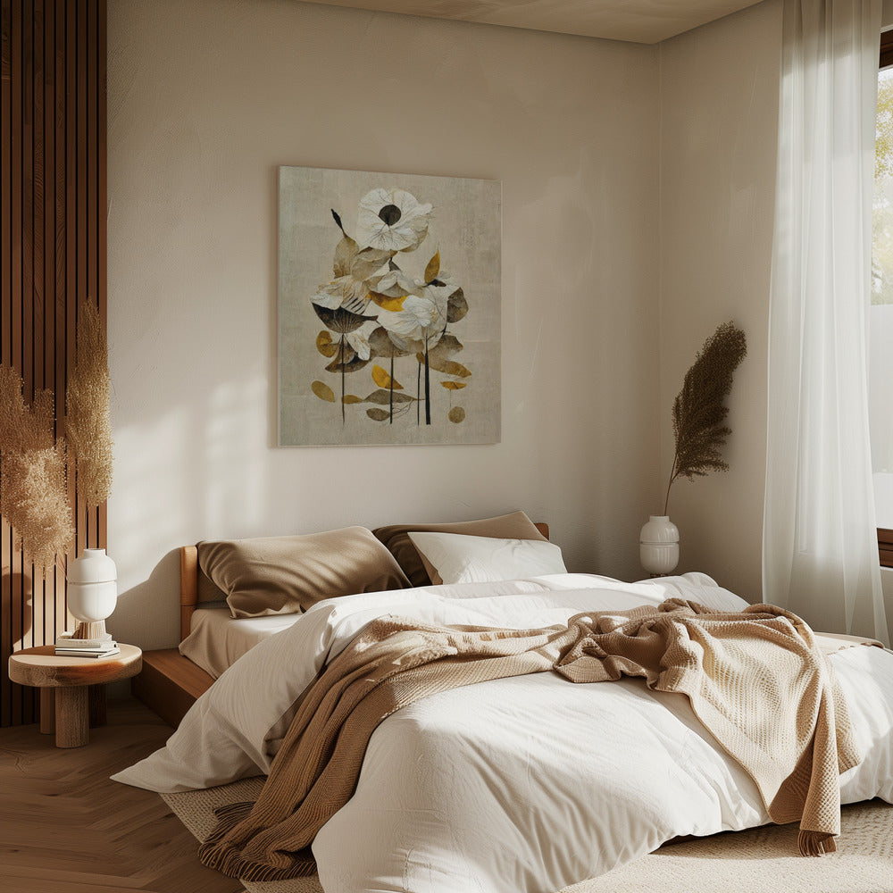 Petals and Leaves | Canvas