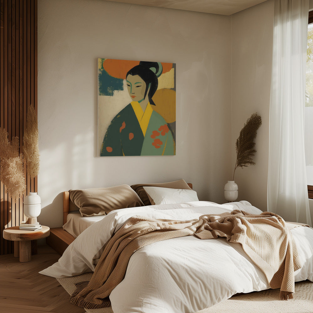 Elegantes Portrait | Leinwand