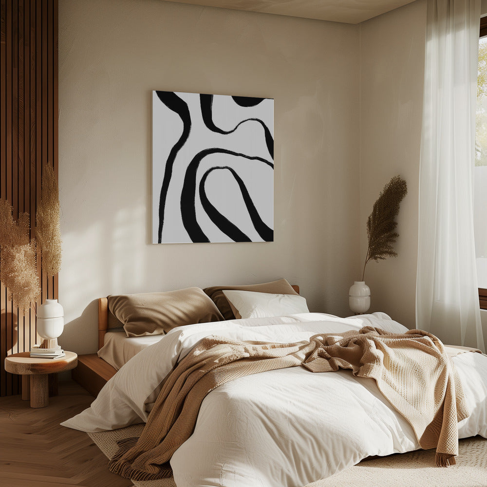 Zebra Flow Harmony | Leinwand