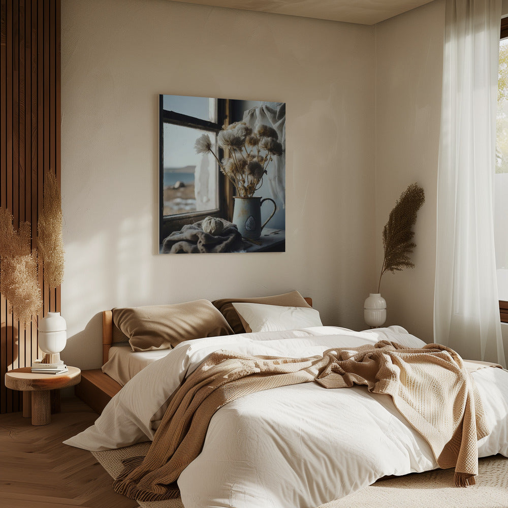 Rustic Window Scene | Canvas