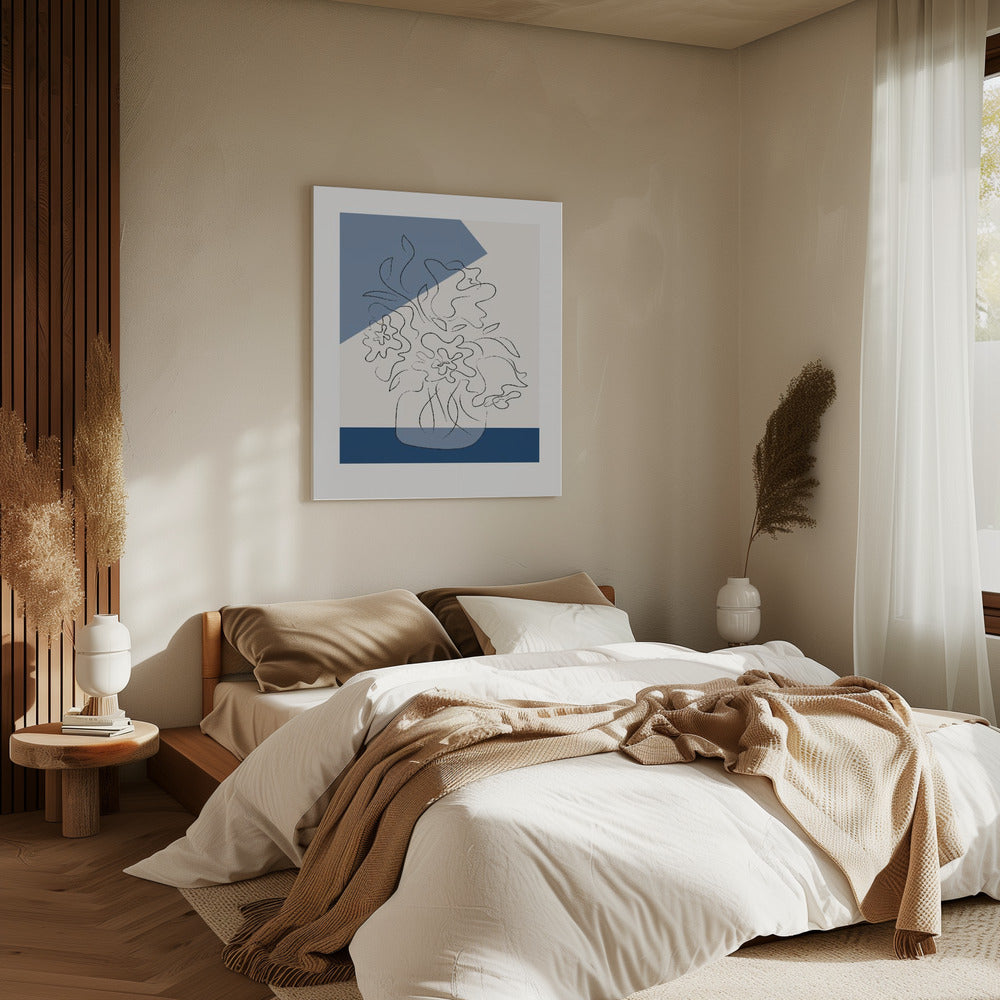 Tres Chic Bleu | Leinwand