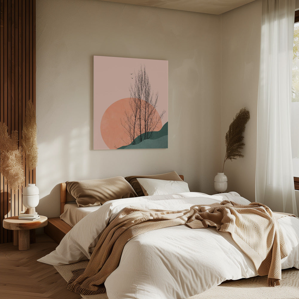 Sonnenuntergangserinnerungen | Leinwand