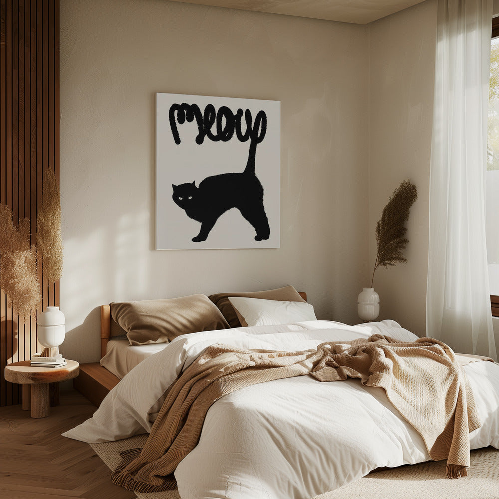 Miau | Leinwand