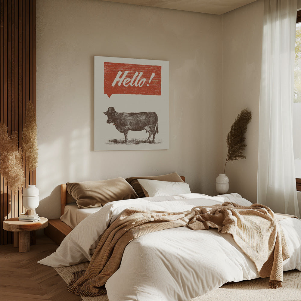 Hallo | Leinwand