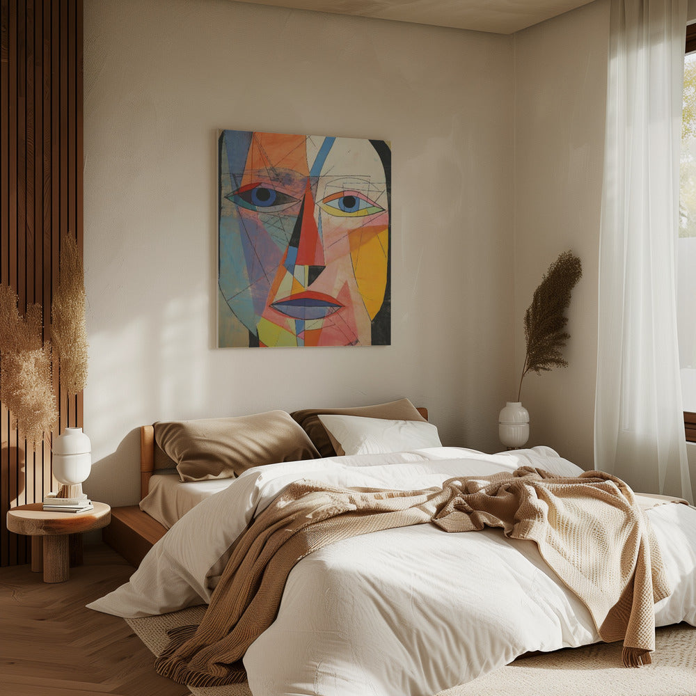 Geometrische Reflexion | Leinwand