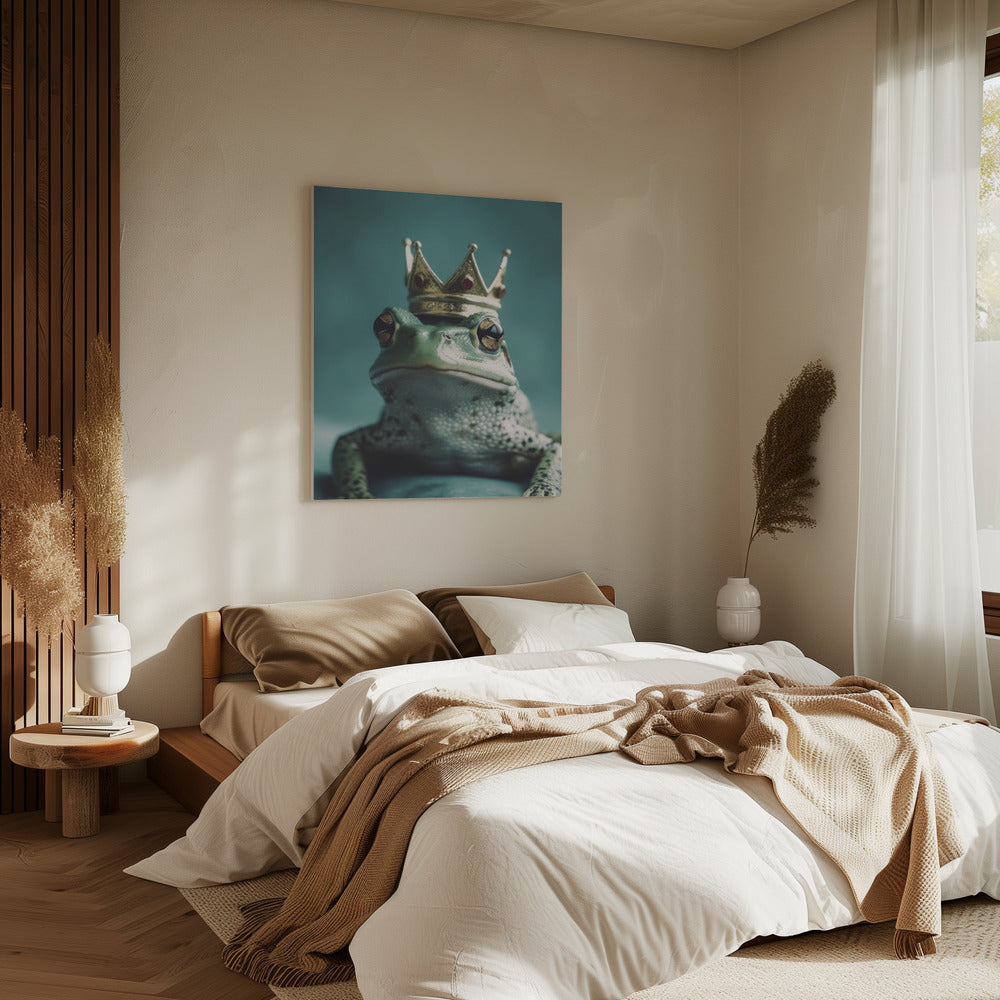Regal Amphibian | Canvas
