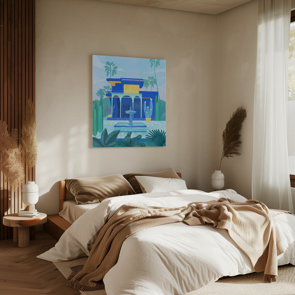 Moroccan Garden | Canvas