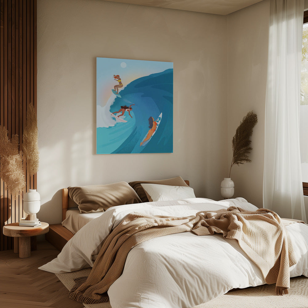 Surfers | Canvas