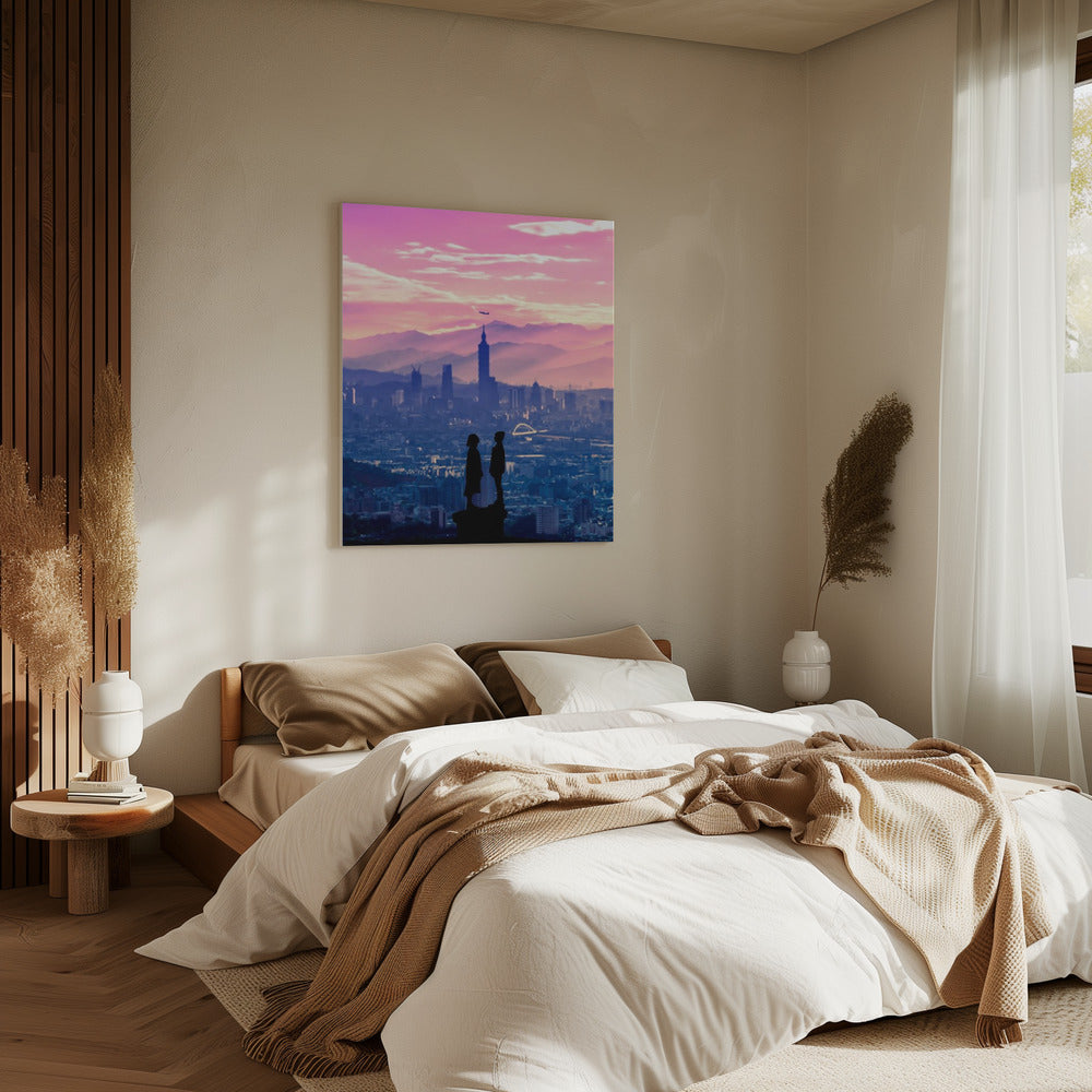 Anime-Liebe | Leinwand